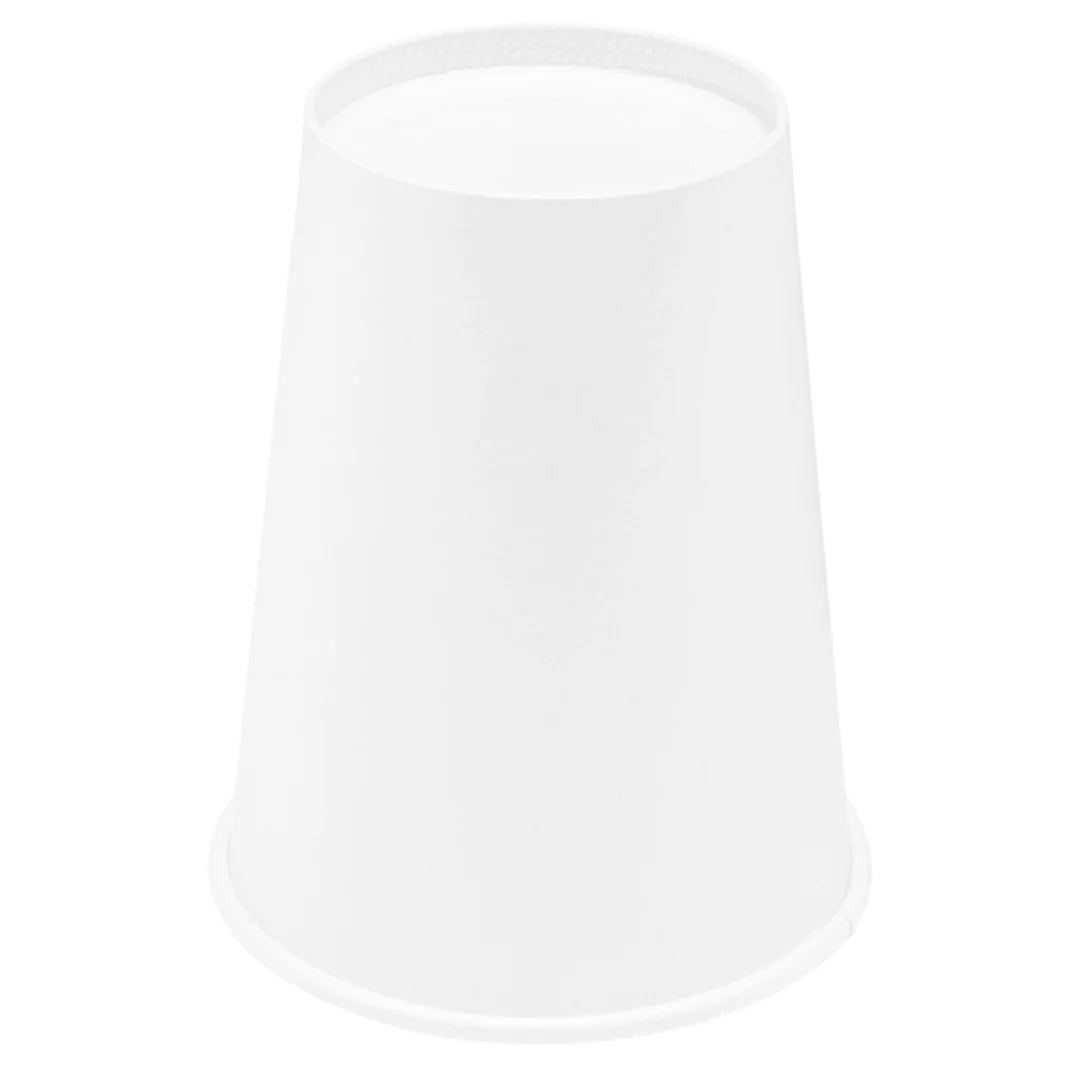 90mm 12oz Paper Hot Cups, White