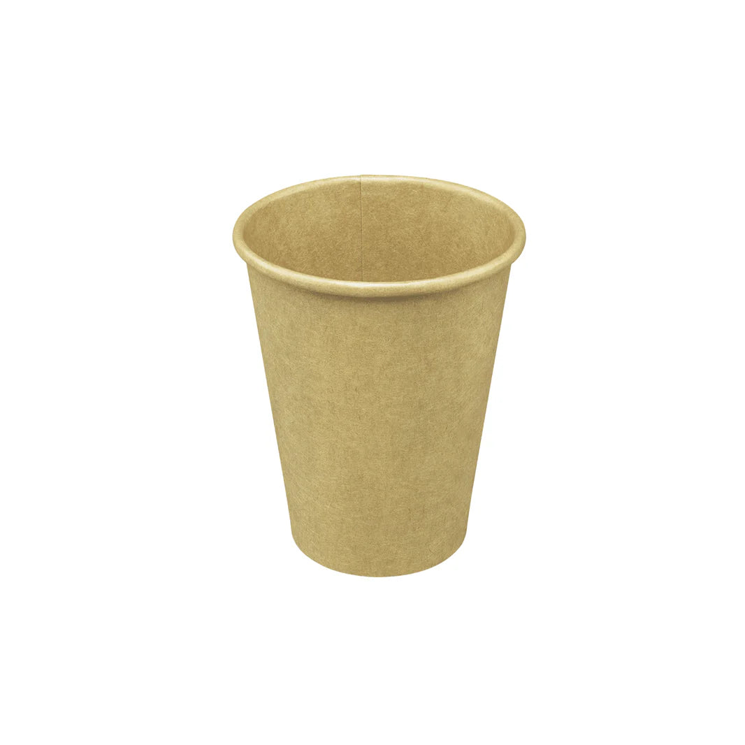 80mm 8oz Paper Hot Cup, Kraft