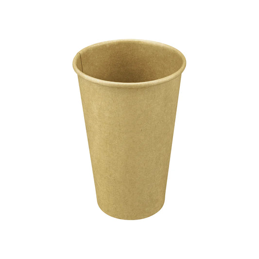 90mm 16oz Paper Hot Cup, Kraft