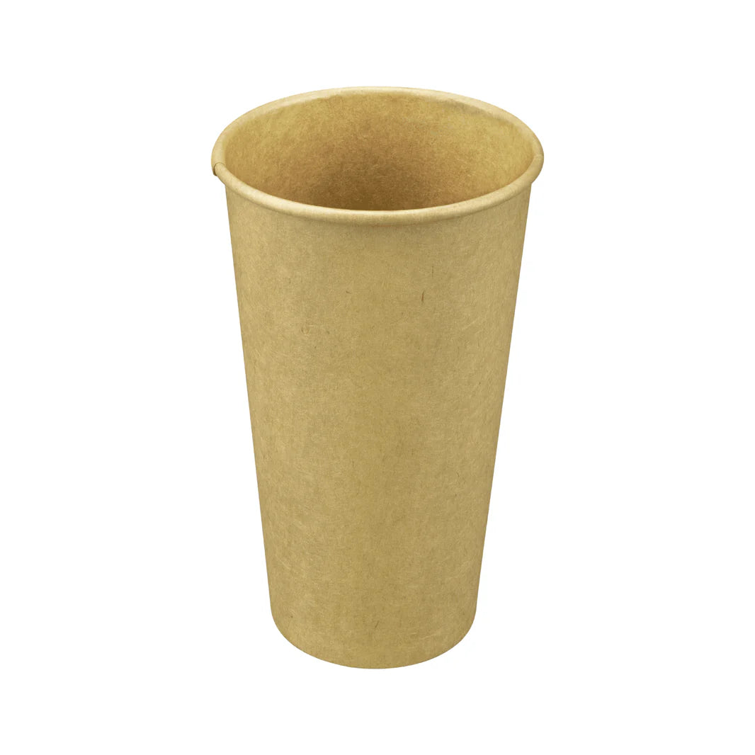 90mm 20oz Paper Hot Cups, Kraft