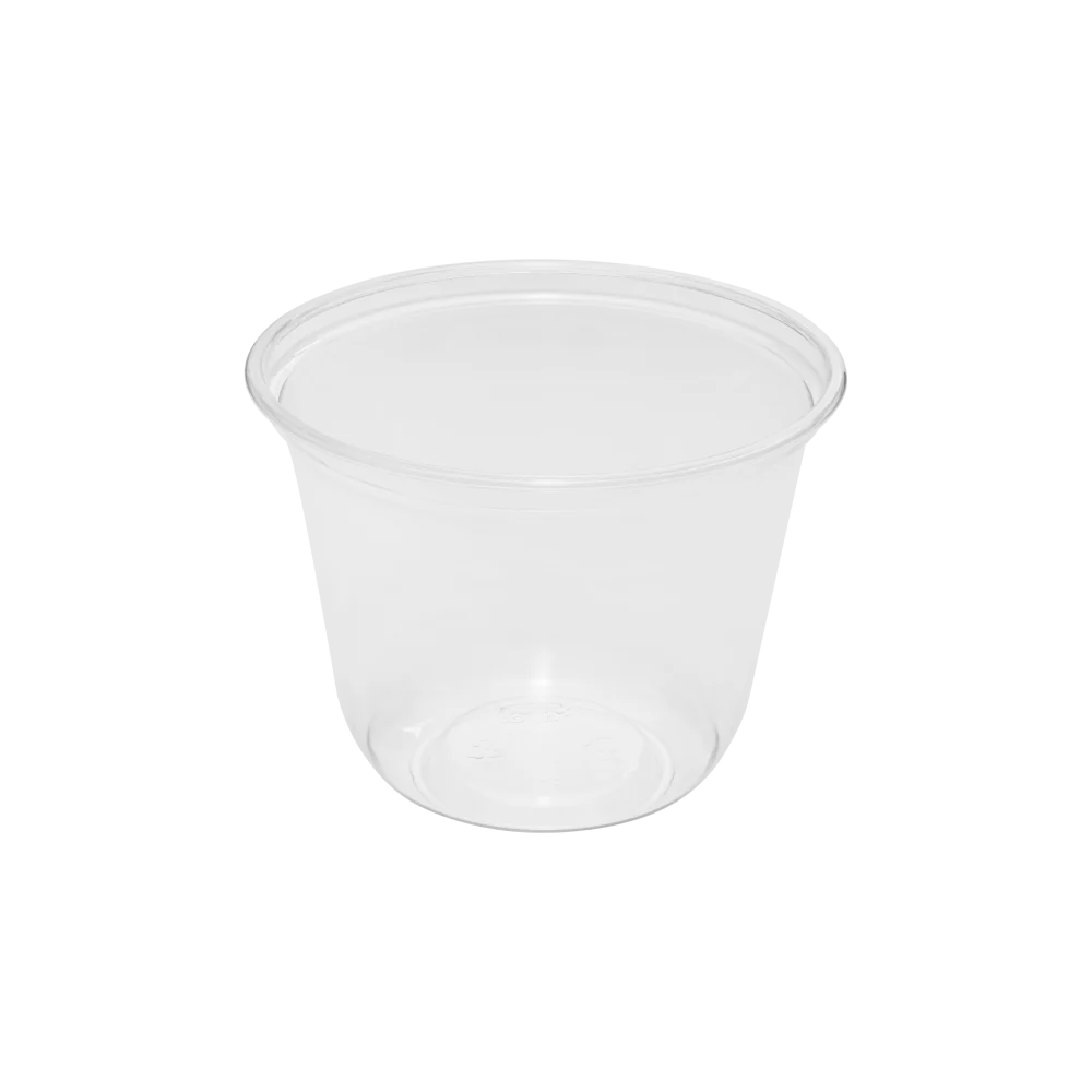 98mm 12oz PET Clear Cup, U-Shape