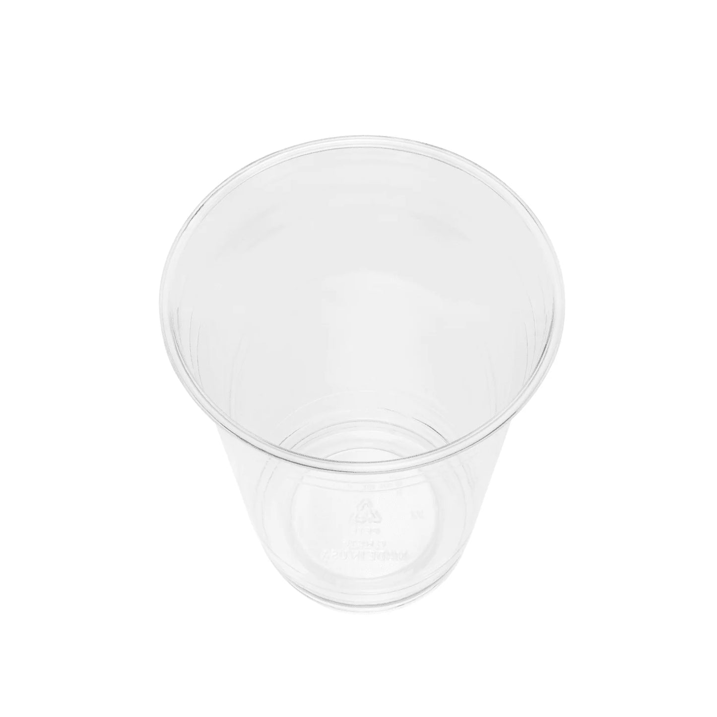 98mm 16oz PET Plastic Cold Cup