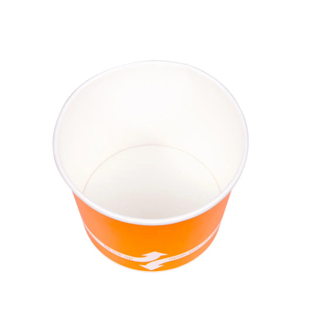 16oz Food Containers (112mm), Orange