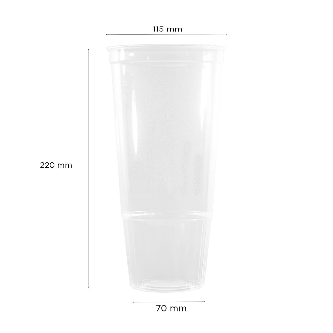 115mm 52oz PP Plastic Cold Cup