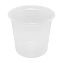 120mm 25oz PP Plastic Flat Rim Extra Wide Cold Cup