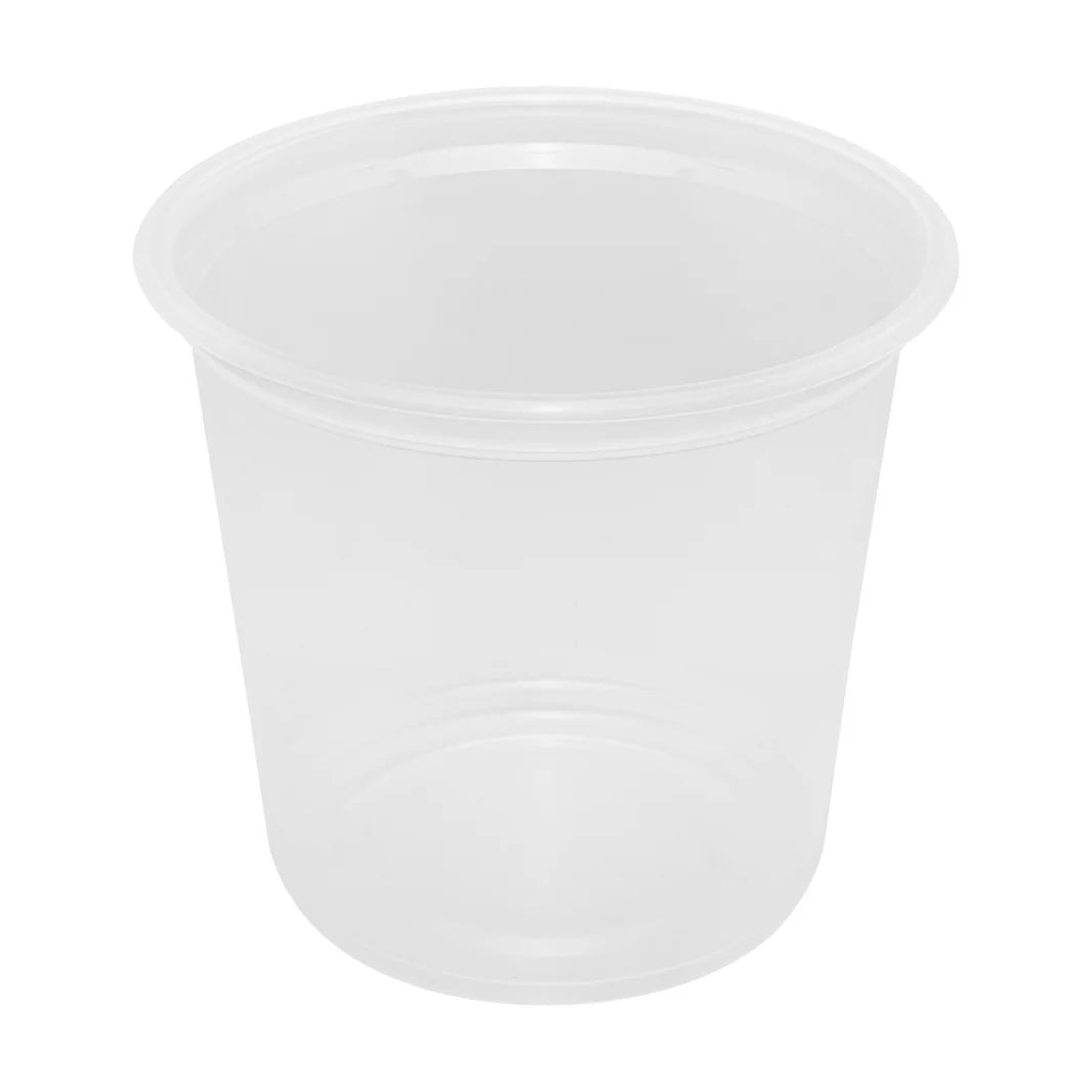 120mm 25oz PP Plastic Flat Rim Extra Wide Cold Cup