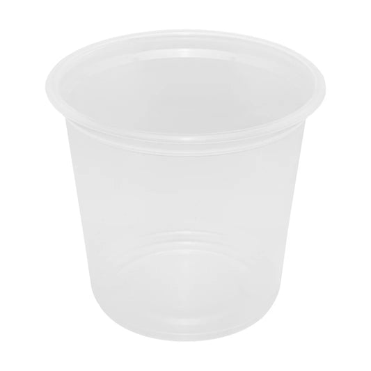 120mm 25oz PP Plastic Flat Rim Extra Wide Cold Cup