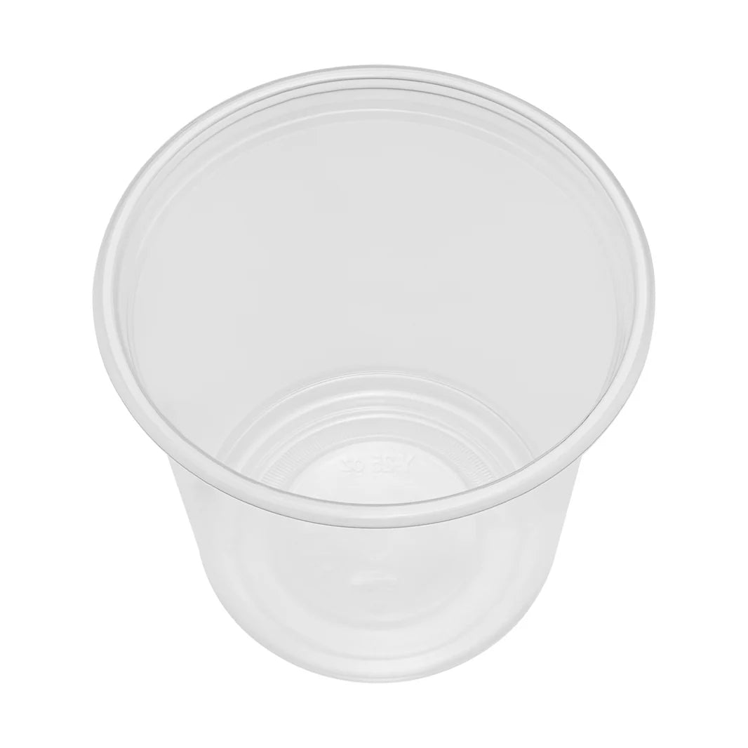 120mm 25oz PP Plastic Flat Rim Extra Wide Cold Cup