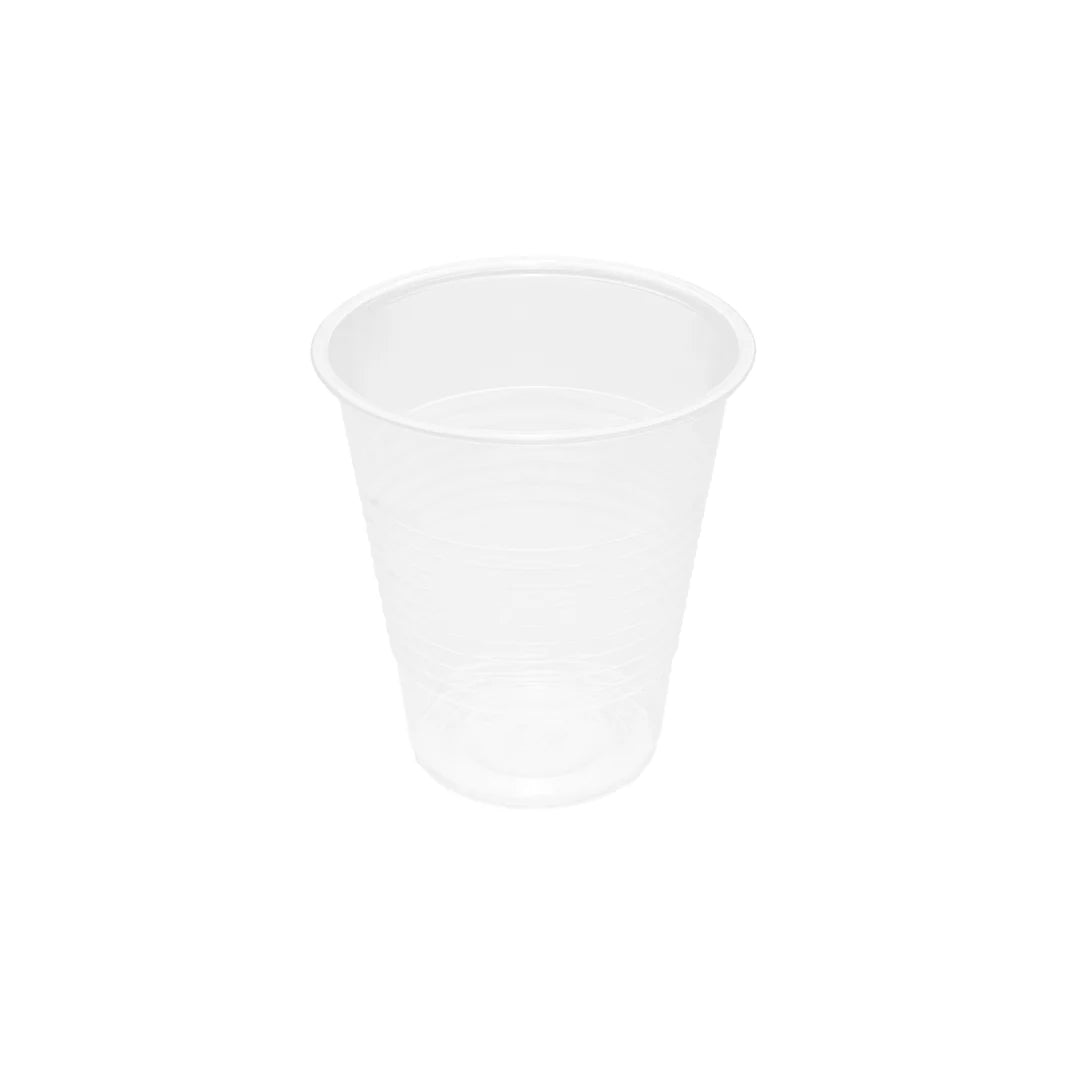 90mm 12oz PP Plastic Ribbed Cold Cup