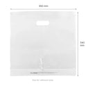 2-Cups Plastic Bag Carrier for 12-52oz Cup, Clear (22lbs)