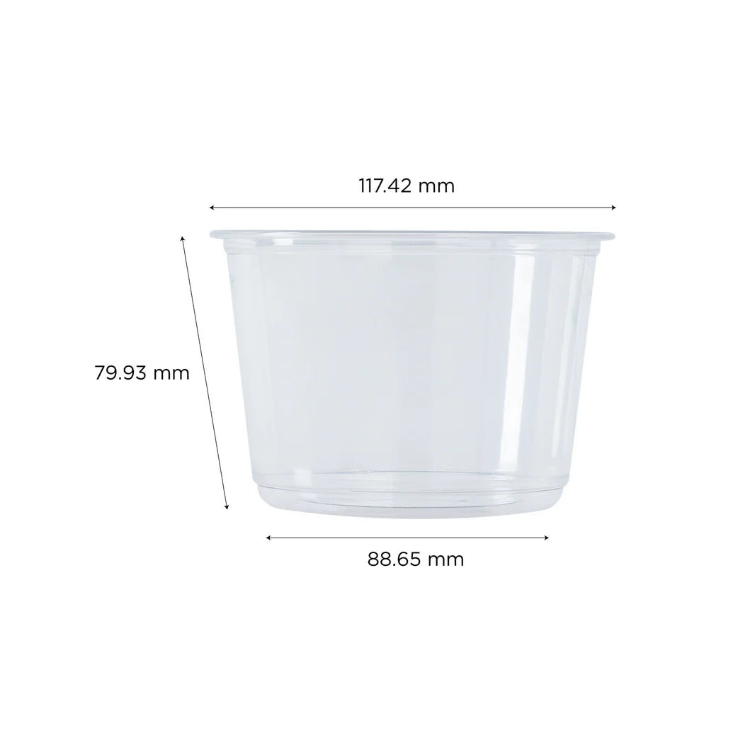 16oz PET Round Deli Container(117mm)