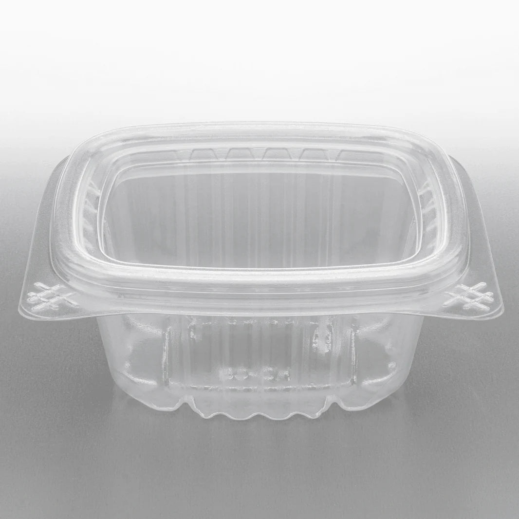 6oz PET Plastic Hinged Deli Container