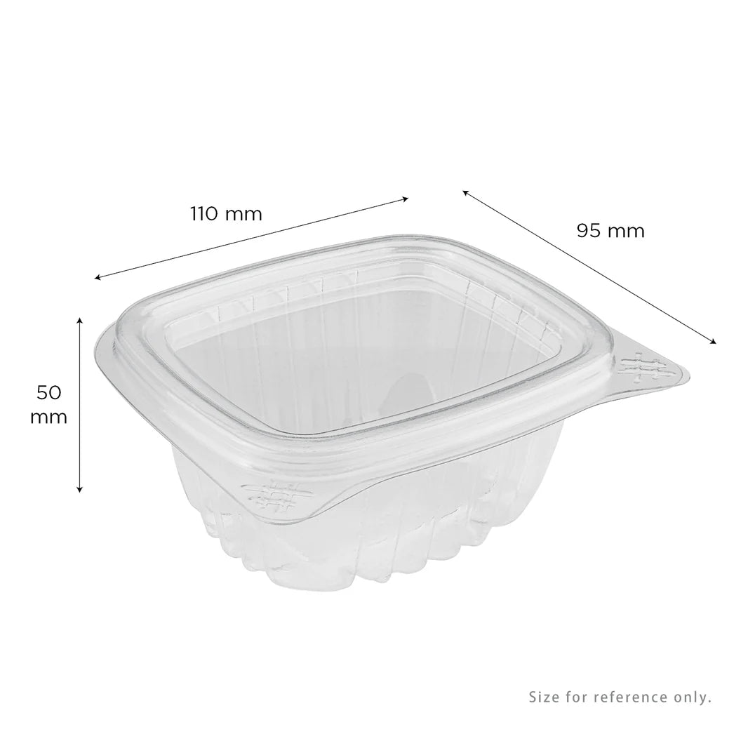 6oz PET Plastic Hinged Deli Container