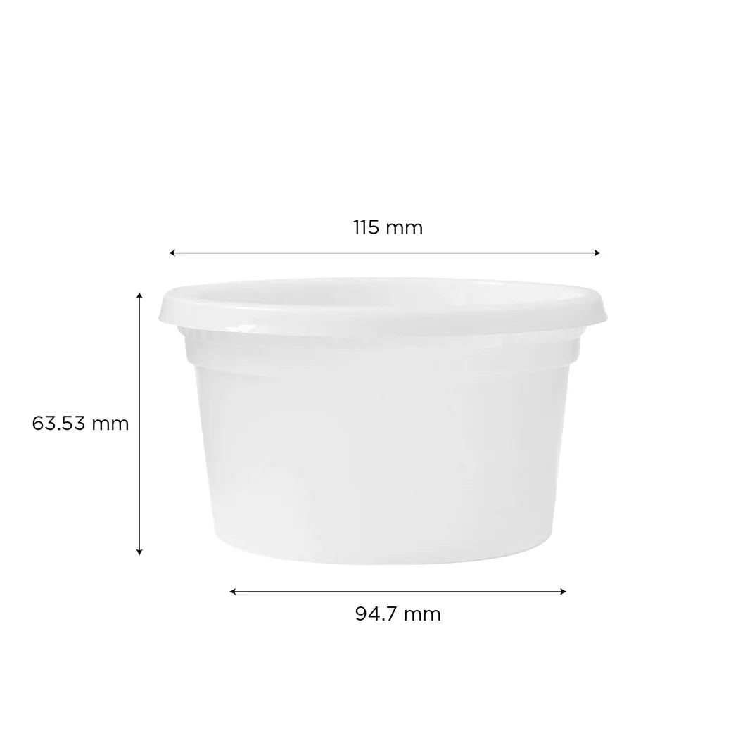 12oz PP Plastic Injection Molded Deli Container with Lid