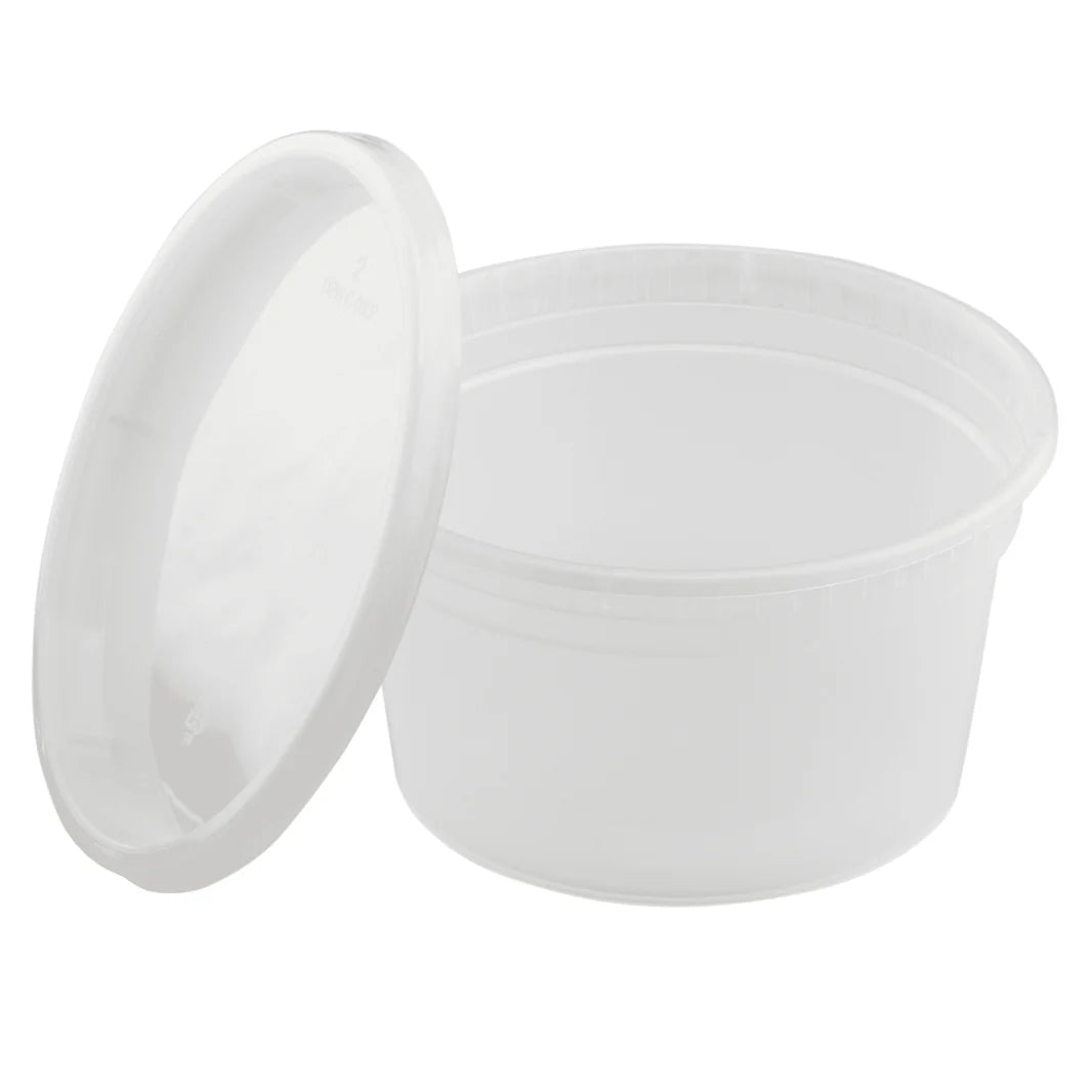 12oz PP Plastic Injection Molded Deli Container with Lid