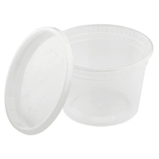 16oz PP Plastic Injection Molded Deli Container & Lid