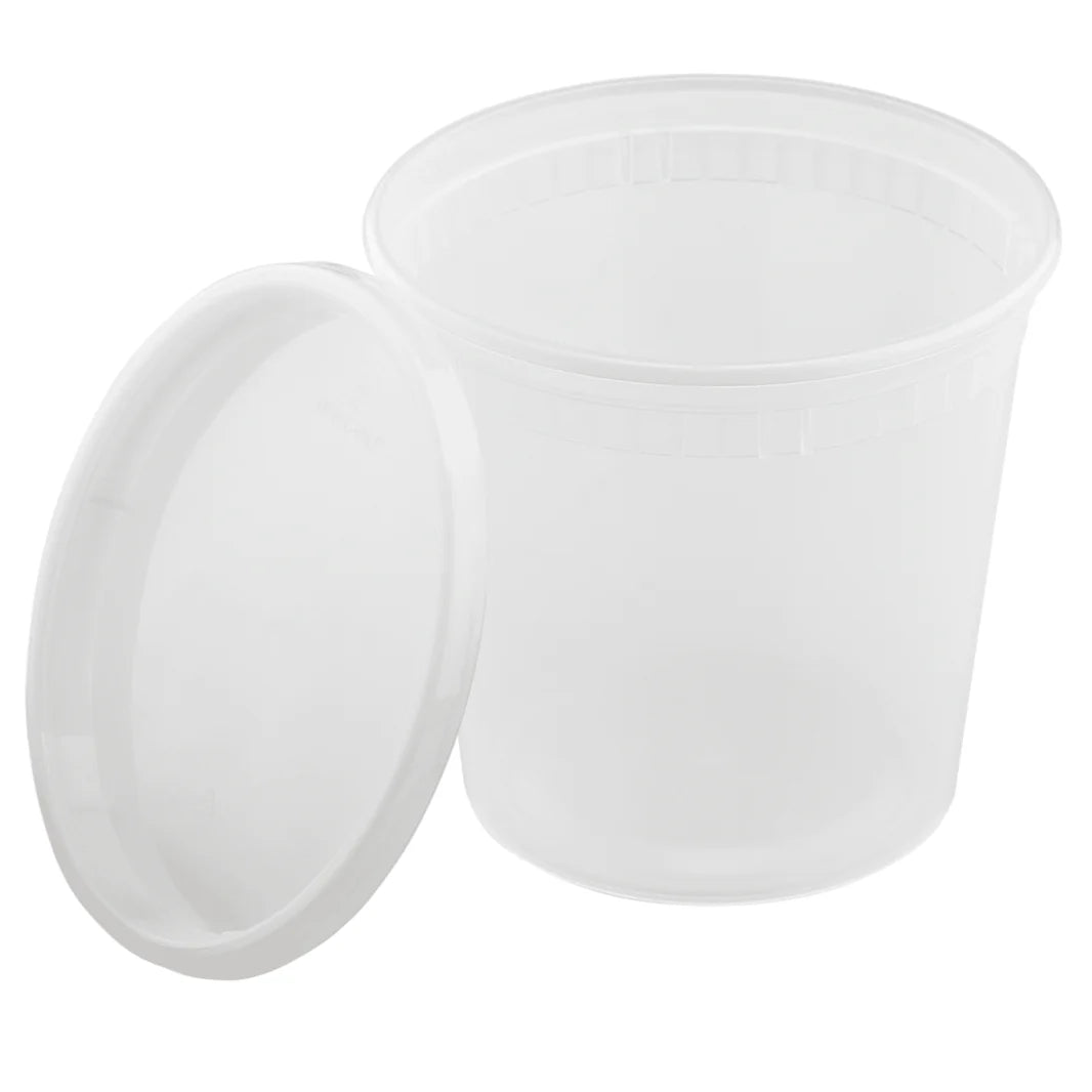 24oz PP Plastic Injection Molded Deli Container with Lid