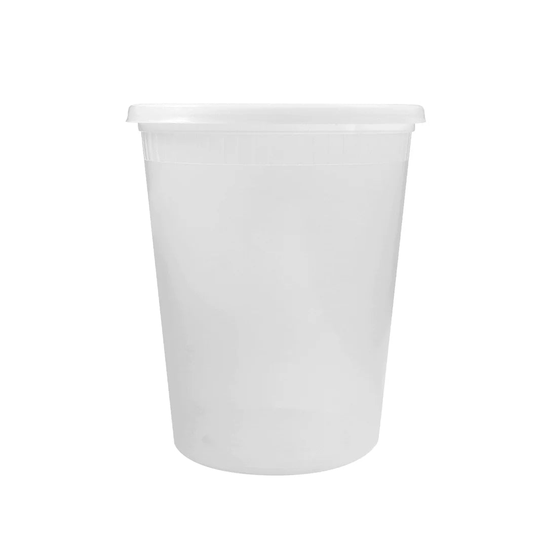 32oz PP Plastic Injection Molded Deli Container & Lids(117mm)