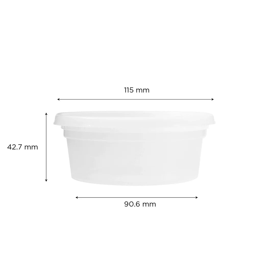 8oz PP Plastic Injection Molded Deli Container with Lid