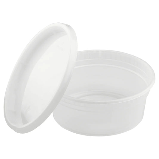 8oz PP Plastic Injection Molded Deli Container with Lid