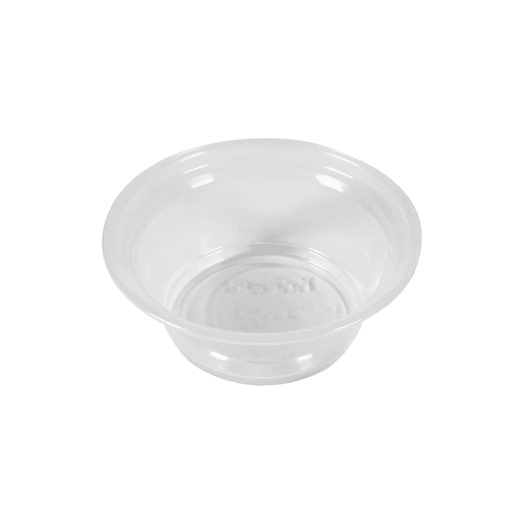 1oz Squat PP Plastic Portion Cups, Clear