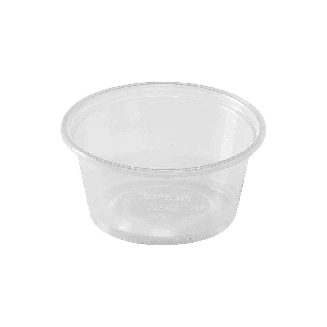 2 oz PP Plastic Portion Cups, Clear