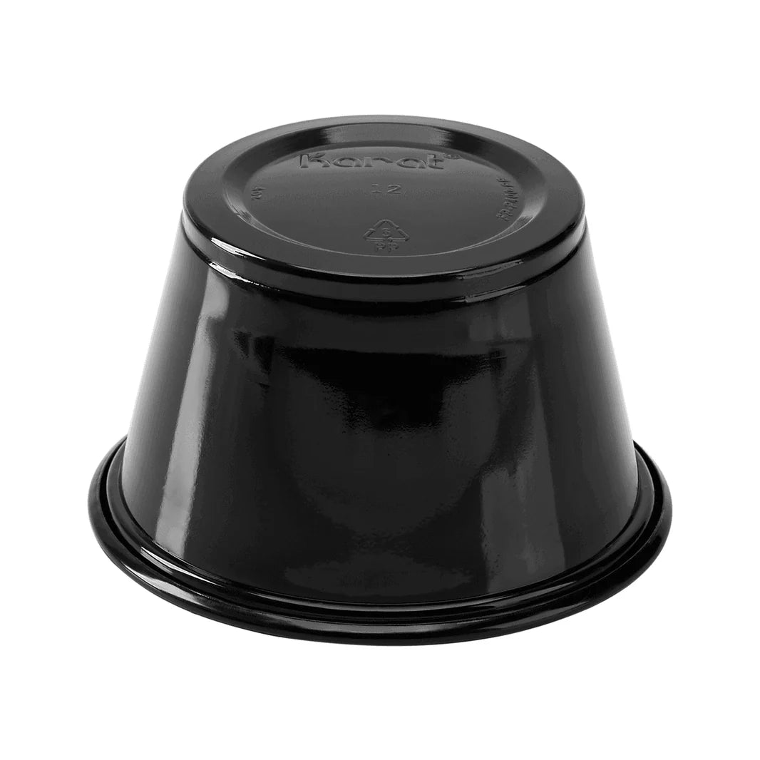 4 oz PP Plastic Portion Cups, Black