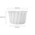 3.25 oz Paper Portion Cups, White