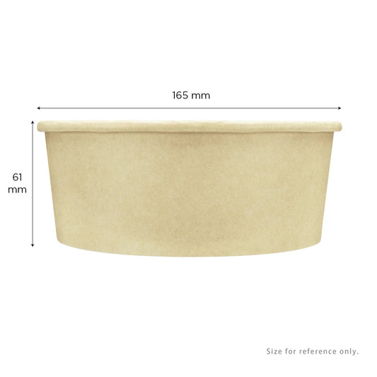 32oz Paper Short Bucket, Kraft