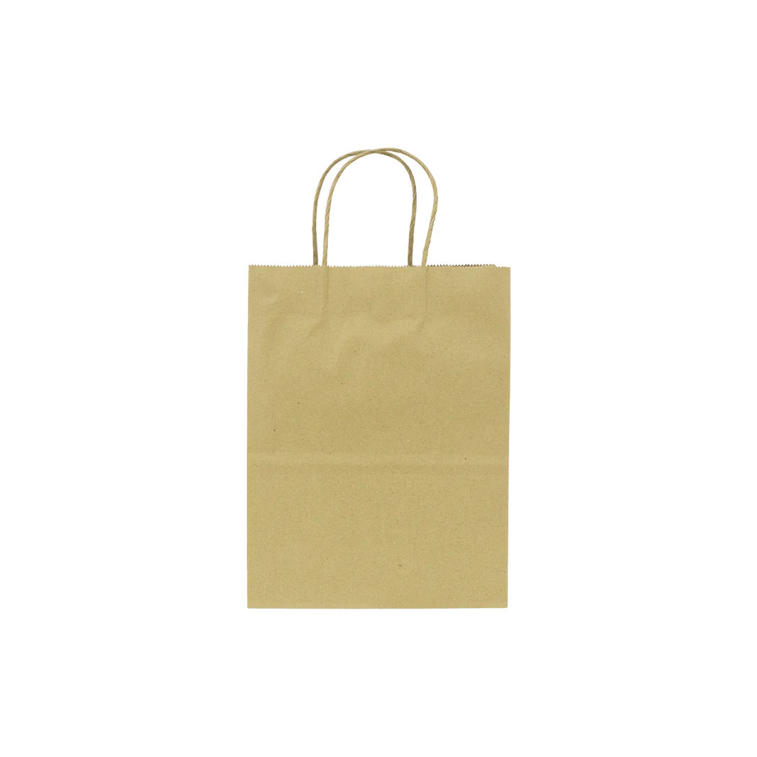 Balboa Paper Shopping Bags (Small), Kraft