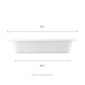 PFAS Free Bagasse Nacho Tray, 2 Compartments