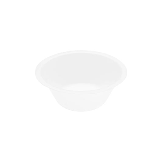 8oz PFAS Free Bagasses Rice Bowl, White