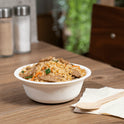 12oz PFAS Free Bagasses Rice Bowl, White