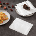 12"x13" Off-Fold Napkins, White