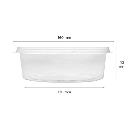 20oz PP Insert for 34-60oz Tamper Resistant Injection Molded Food Container