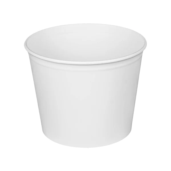 85oz Food Bucket, White