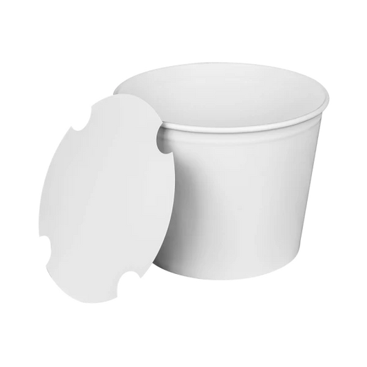 85oz Food Bucket with Paper Lid (189mm)