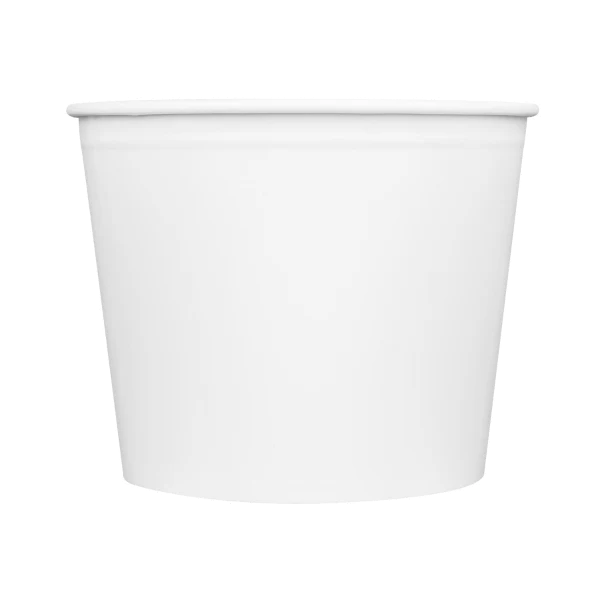 85oz Food Bucket, White