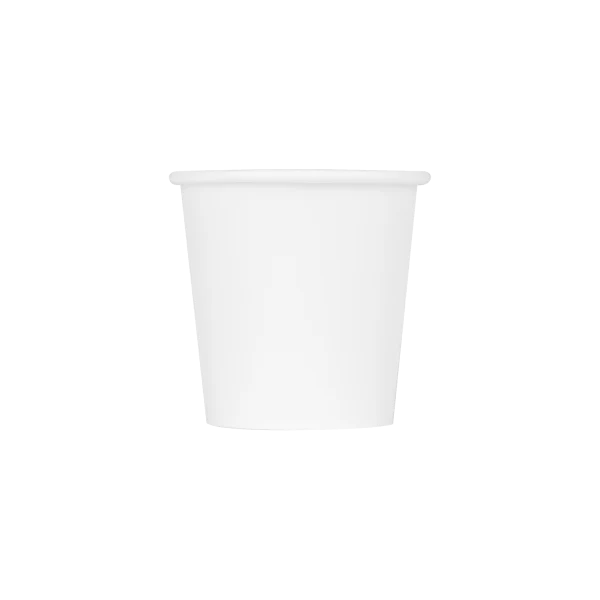 62mm 4oz Paper Hot Cup, White