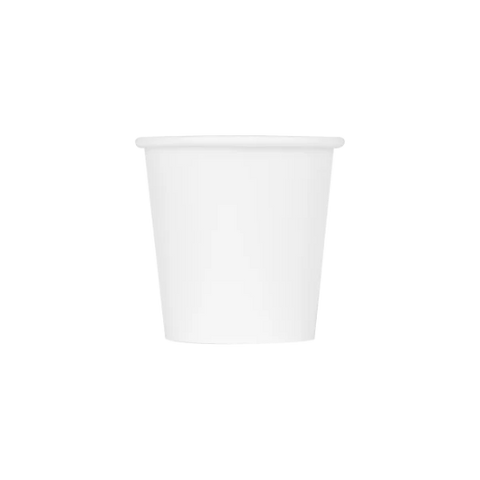 62mm 4oz Paper Hot Cup, White