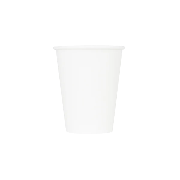 80mm 8oz Paper Hot Cup, White