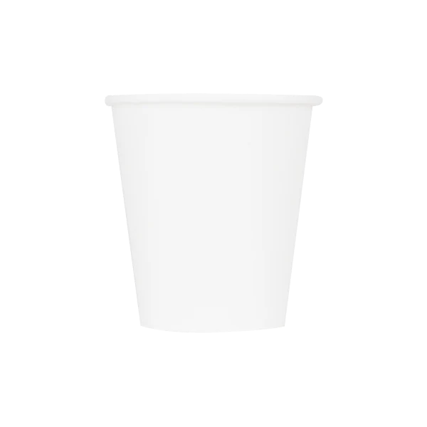 90mm 10oz Paper Hot Cup, White