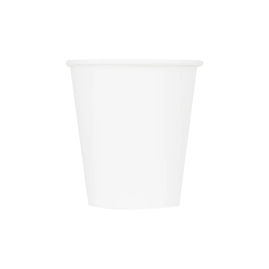 90mm 10oz Paper Hot Cup, White