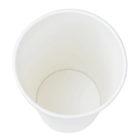 90mm 16oz Paper Hot Cup, White