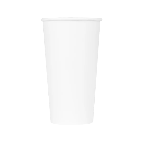 90mm 20oz Paper Hot cup, White