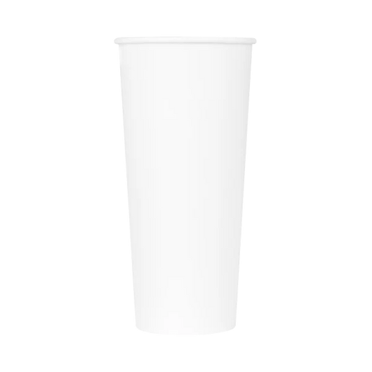 90mm 24oz Paper Hot Cup, White