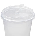 107mm Strawless Sipper Lid for 32oz PET Platic Cup