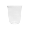 98mm 16oz PET Clear Cup, U-Shape