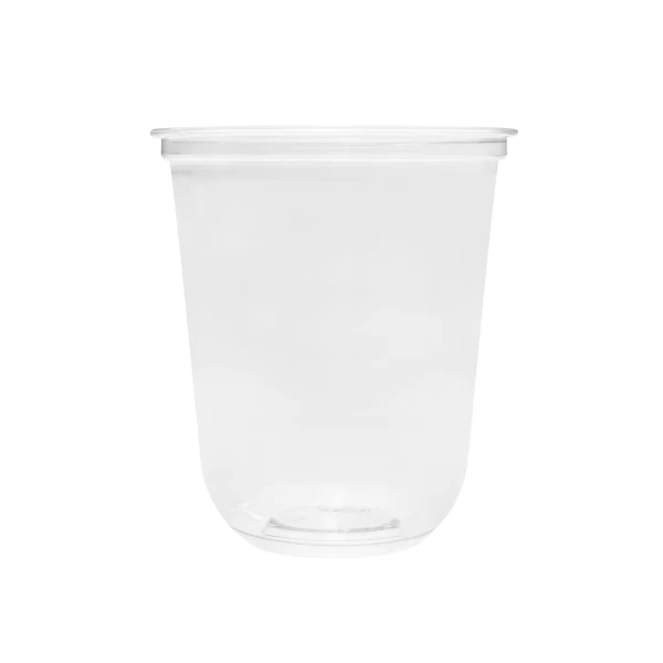 98mm 16oz PET Clear Cup, U-Shape