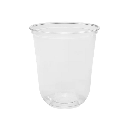 98mm 16oz PET Clear Cup, U-Shape